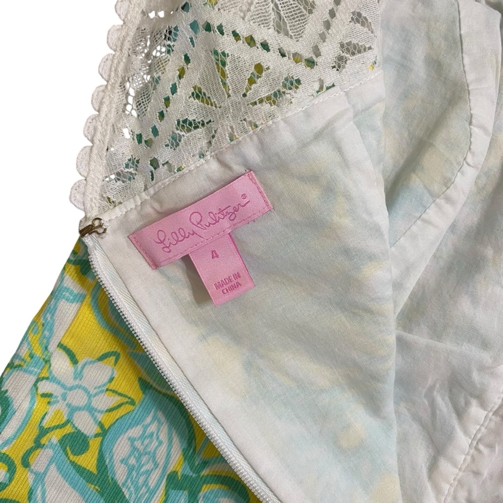 Classic Lilly Pulitzer Sofia Shift "Lagoon Green … - image 8
